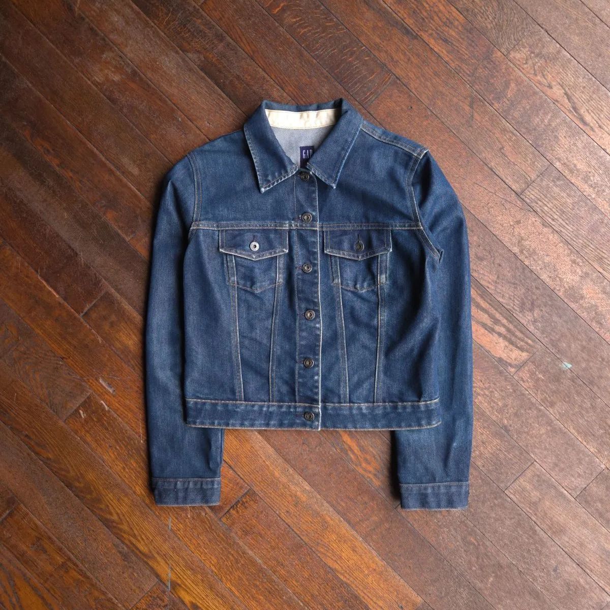 OLD GAP オールドギャップ デニムジャケット Gジャン ブルー ユニ 