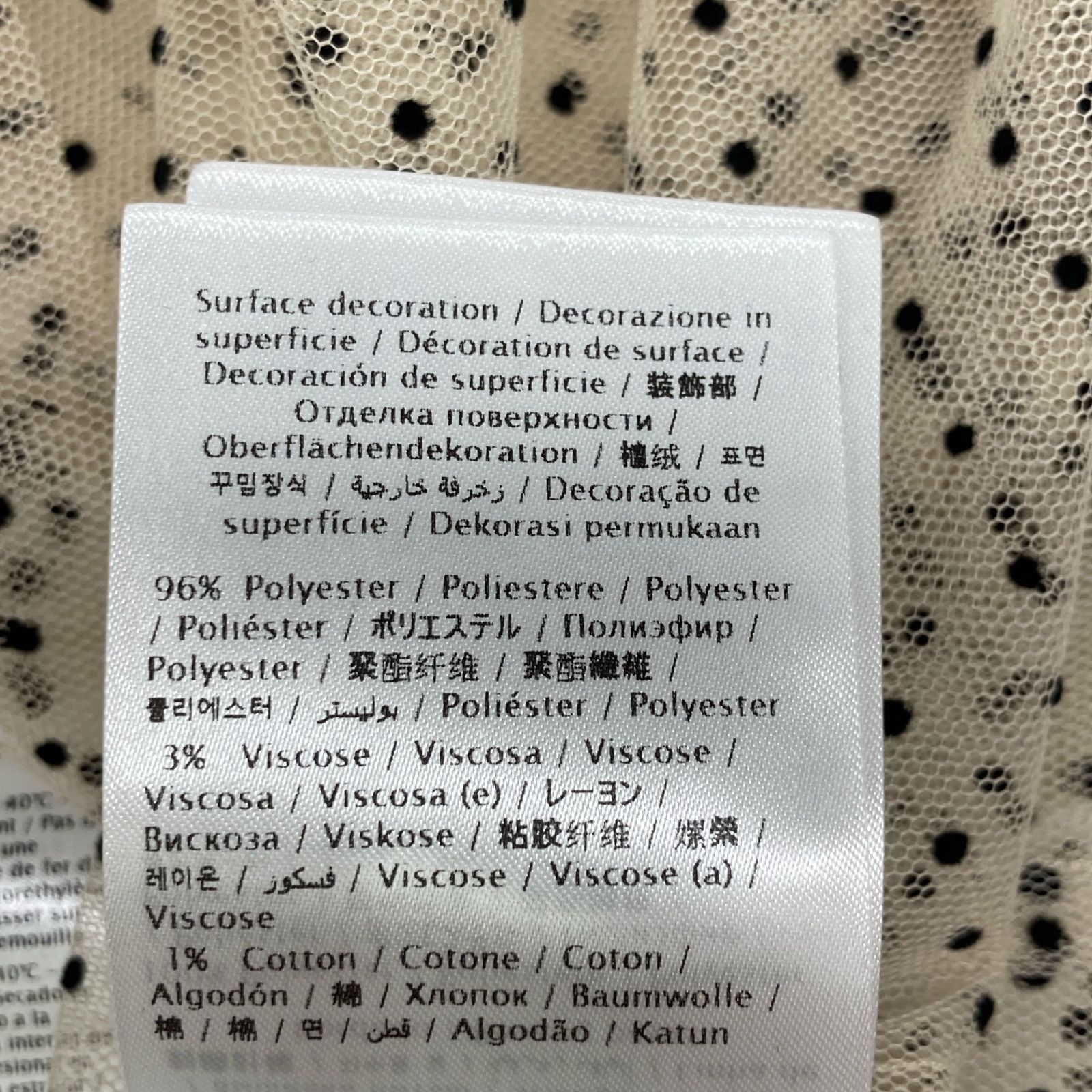 ﾚｰｽ ﾄﾞｯﾄ