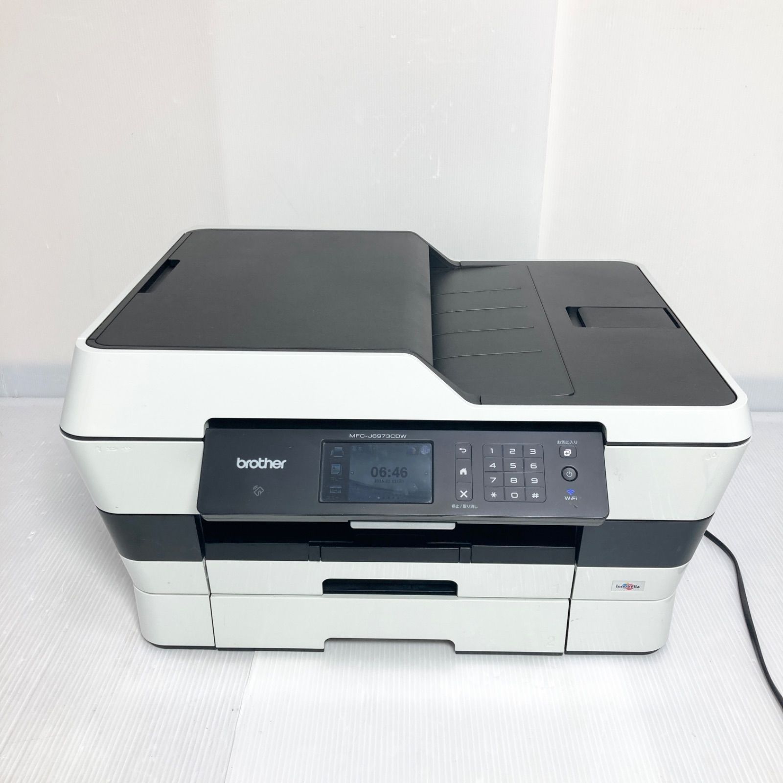 ブラザー工業 brother PRIVIO プリビオ A3フル対応-両面同時スキャン機能搭載 インクジェット複合機 WORKSシリーズ ファクス付モデル MFC-J6973CDW 2016年製