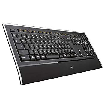 非常に良い ロジクール イルミネート キーボード K740 ワイヤレスキーボード 有線 充電式 windows 薄型 有線キーボード