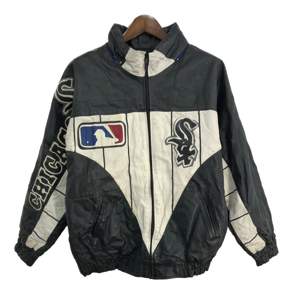 90年代 MLB シカゴ・ホワイトソックス レザージャケット プロチーム
