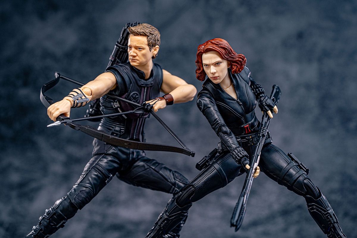 S.H.Figuarts ブラックウィドウ・ホークアイ アベンジャーズ - メルカリ
