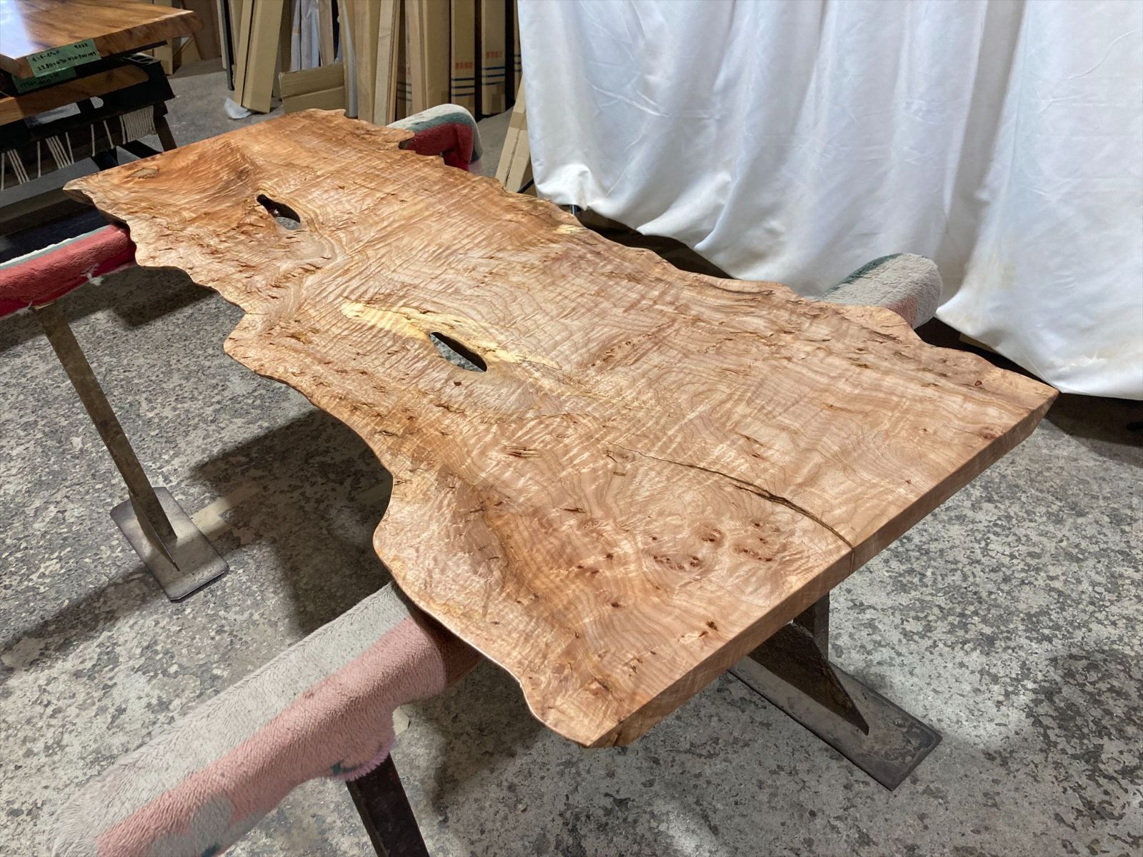 木製カウンターテーブル 3引き出し付き　テーブル 木製カウンターテーブル 引き出し3つ 木製カウンターテーブル