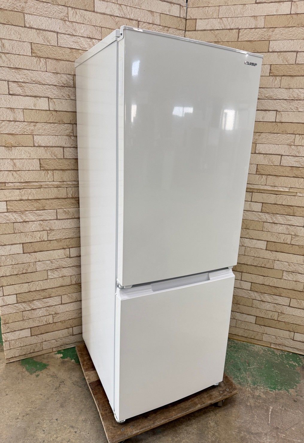 大阪 3か月保障付き 冷蔵庫 シャープ 2ドア 2021年 SJ-D18GJ-W IR-868