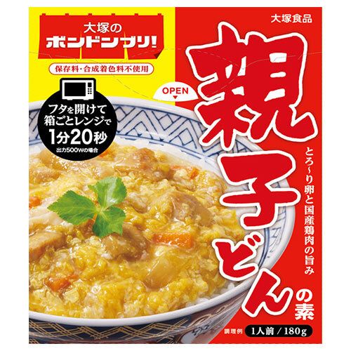 大塚食品 大塚のボンドンブリ!親子どんの素 180g×30個入× 2ケース ｜ 親子 どんの素 レトルト 親子丼 丼