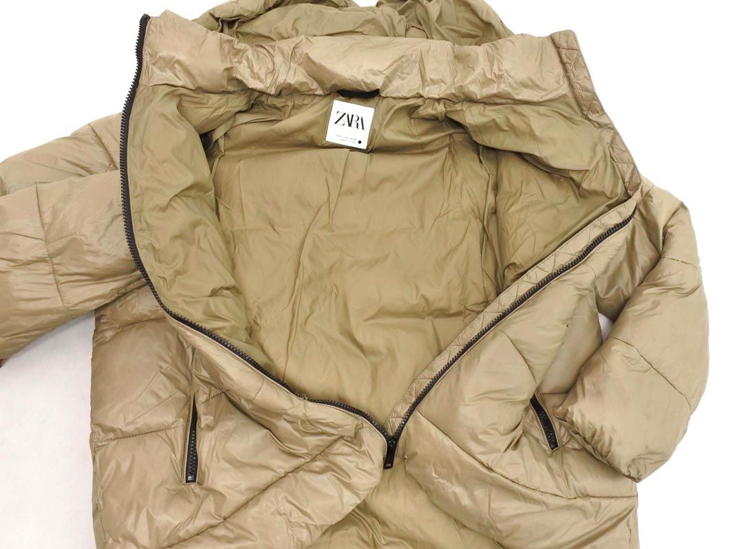 ZARA ザラ スタジャン 中綿 アウター ビッグシルエット イエロー L ZARAのスタジャン（イエロー系）を使ったメンズ人気ファッション