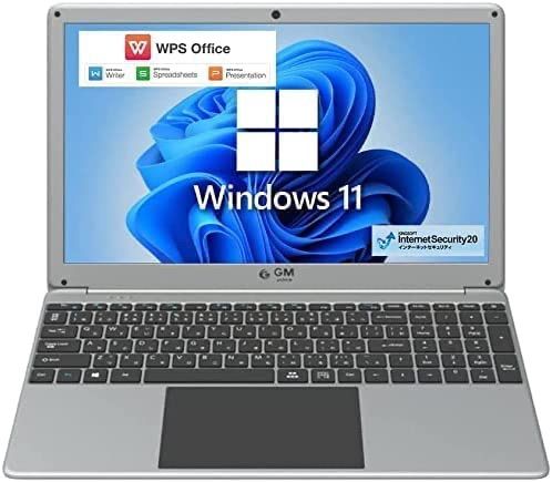 新品」 [Windows11] GM-JAPAN GLM-15-256-P 15.6型 超軽量ノートPC 8GB