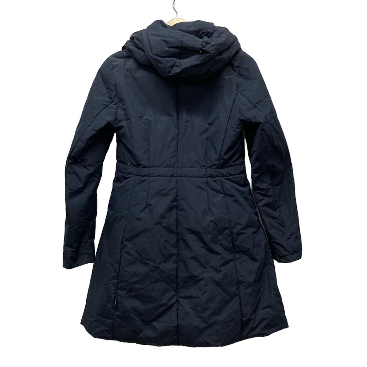 MONCLER モンクレール フード取り外し可 00 ロングダウンコート 紺色 MONCLER モンクレール フード取り外し可 00 ロングダウンコート 紺色