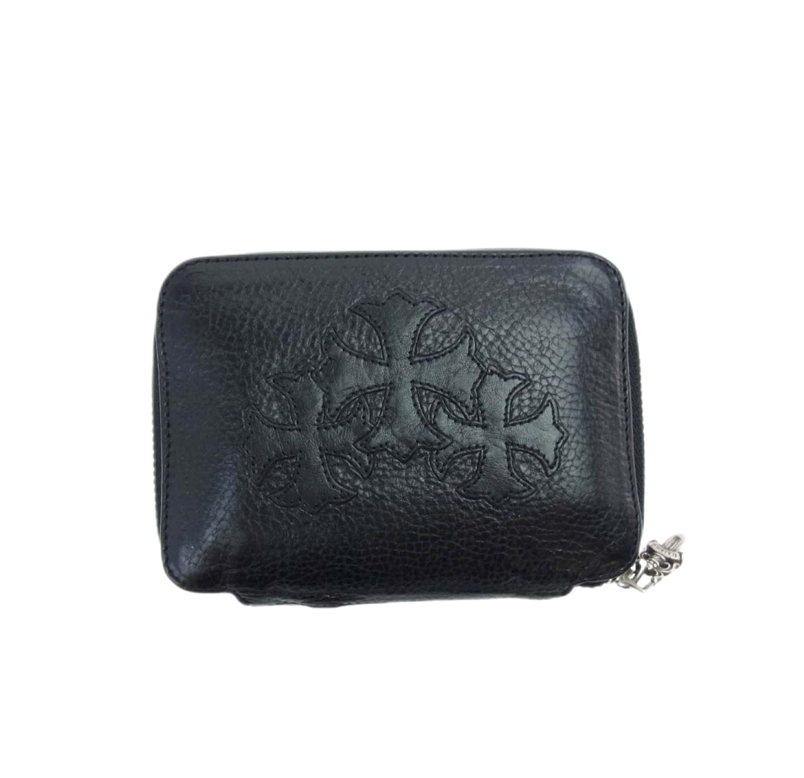 Chrome Hearts クロムハーツ バンクローバーラウンドジップウォレット