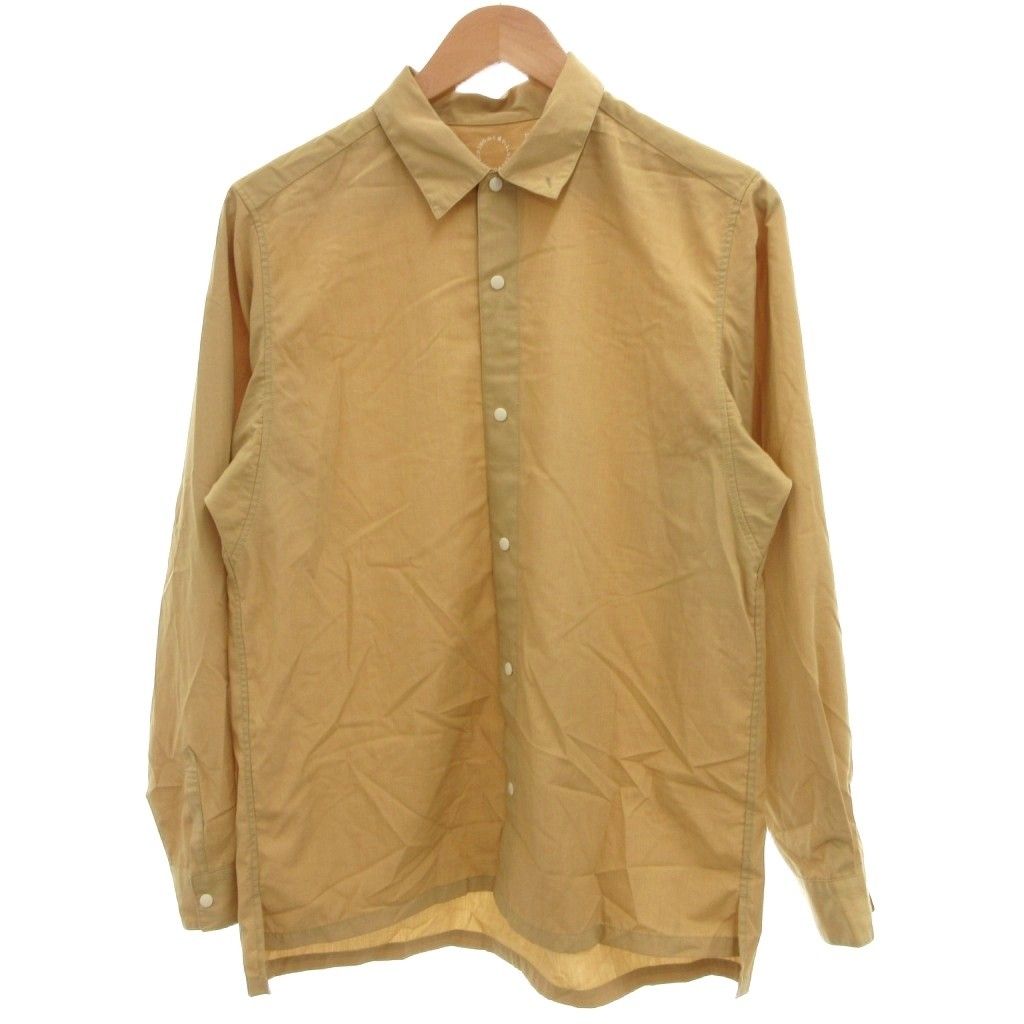 即購入可】山と道 SS25 UL shirt Sand :XL 即購入可】山と