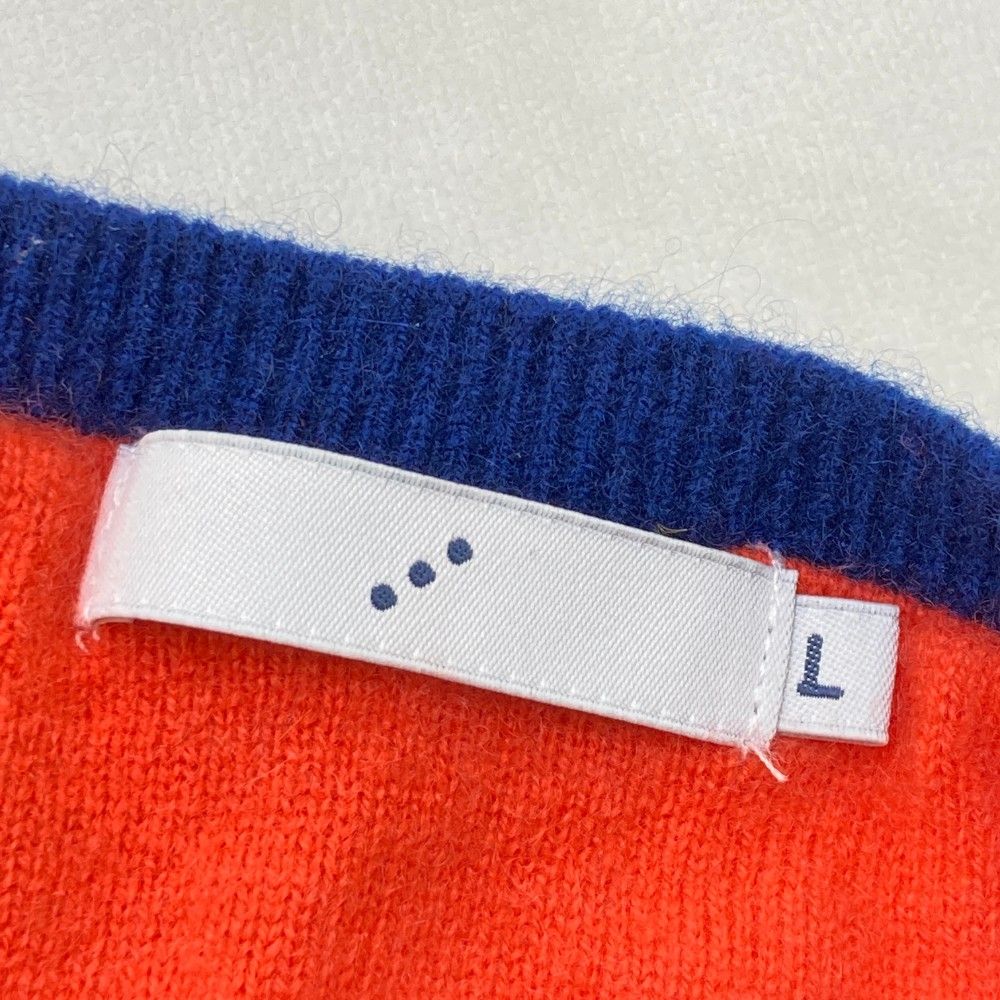 raugh&swellラフアンドスウェル ＊ ニット セーター 【Lサイズ】 サイズ：L ROUGH&SWELL ラフアンドスウェル カシミヤ ニット