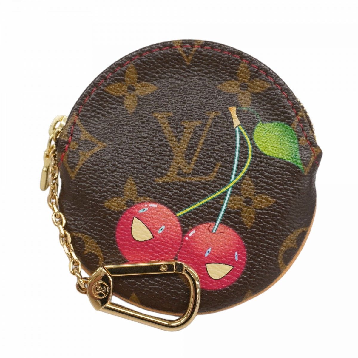 ルイヴィトン × 村上隆 × モノグラム チェリー ポルトモネロン 【公式