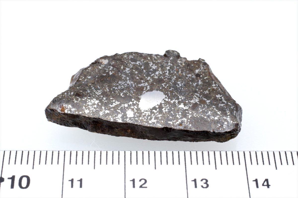 ヴァカムエルタ 7.7g スライス カット 標本 石鉄 隕石 メソシデライト