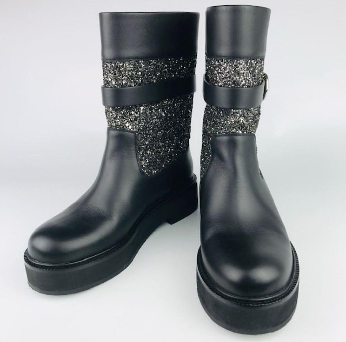 ガンチーニバックル付き グリッター