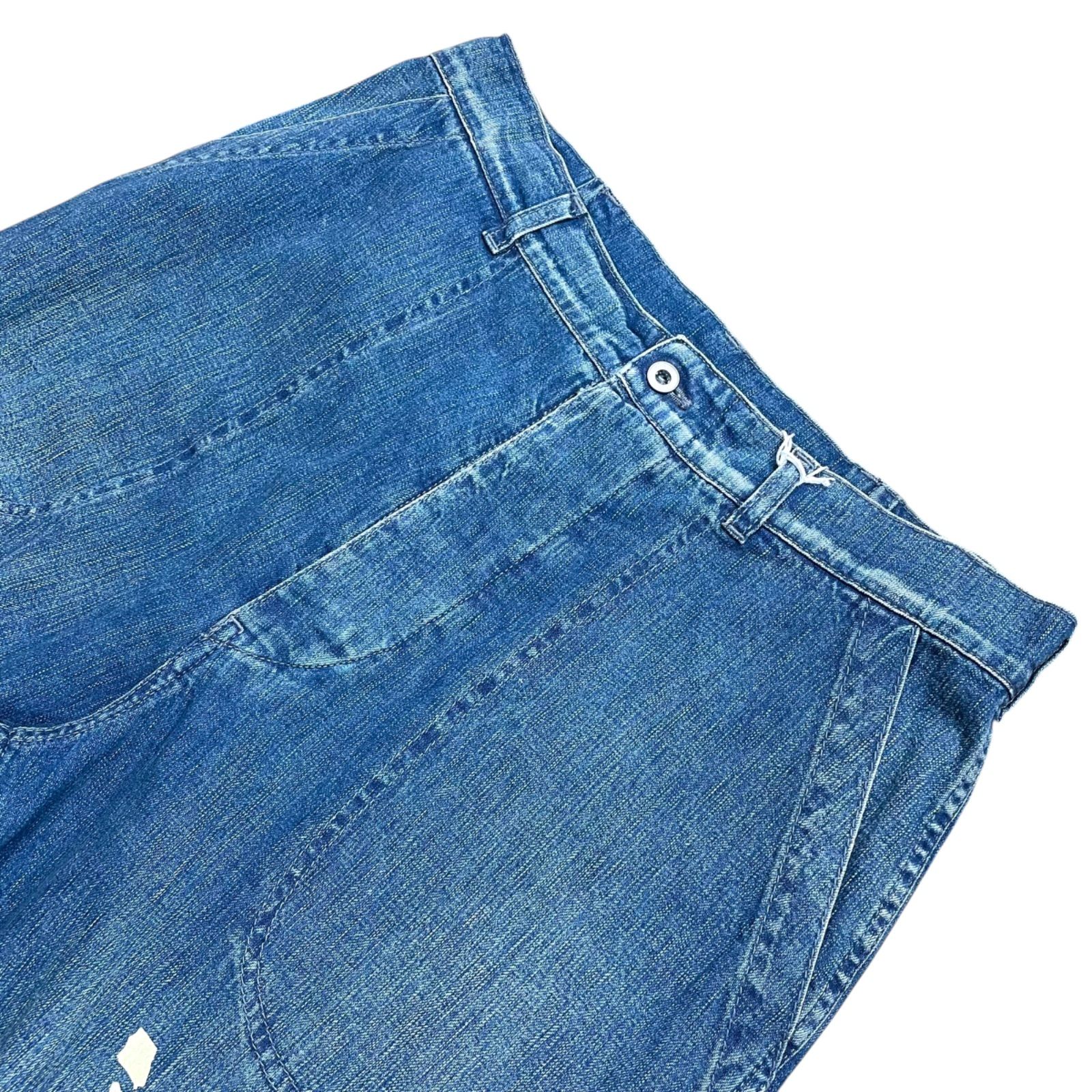 MAISON MARGIELA】24SS DISTRESSED DENIM PANTS メゾンマルジェラ