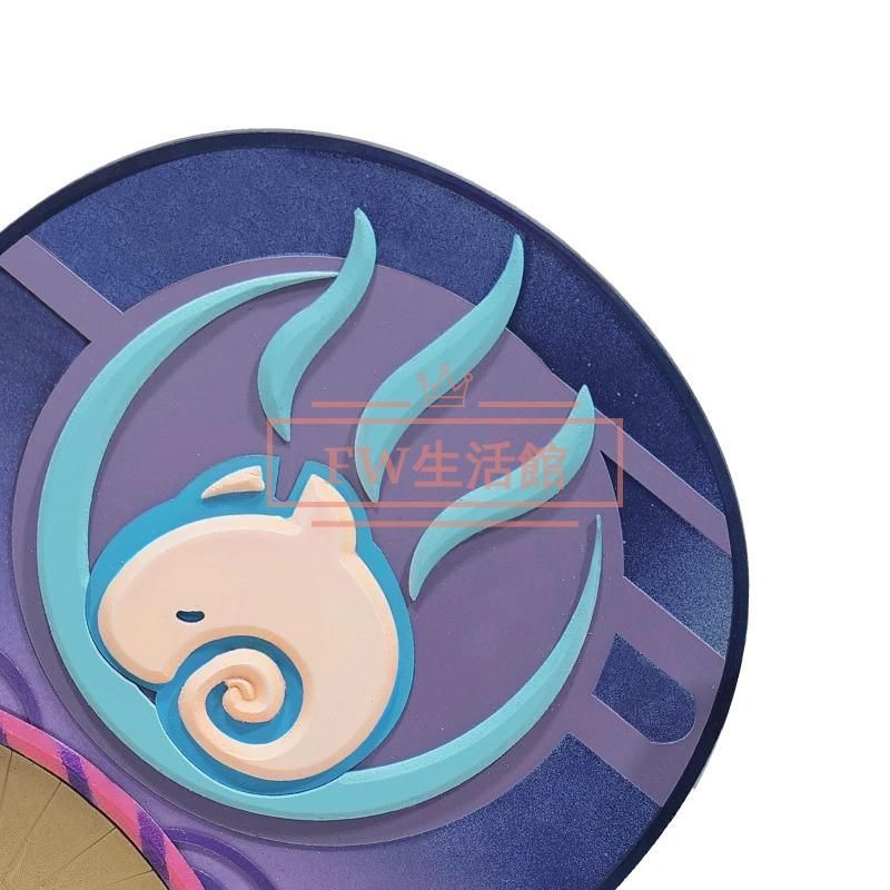 原神 夢見月 瑞希 ウィッグ うちわ Mサイズ 原神 夢見月瑞希