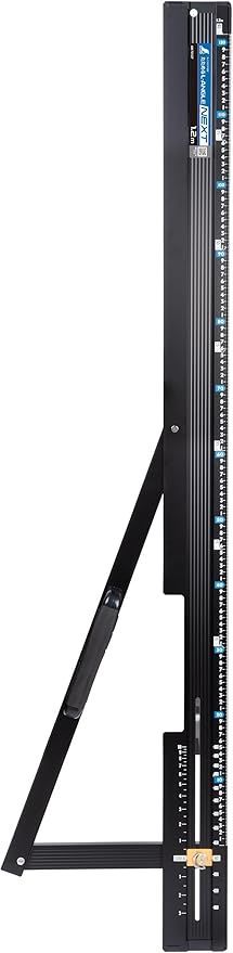 シンワ測定 Shinwa Sokutei 丸ノコガイド定規 たためるエルアングルNext 1.2m 角度切断機能付 73127