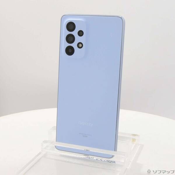 2台128G 5G SCG15 Galaxy A53 au SIMフリー Au SIMフリー Galaxy A53 5G SCG15 Awesome Blue [サムソン][au