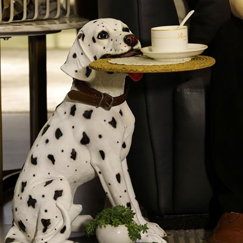 テーブル 置物 ダルメシアン 犬 サイドテーブル 高さ53cm インテリア WWW_KANDAIZUMI_COM
