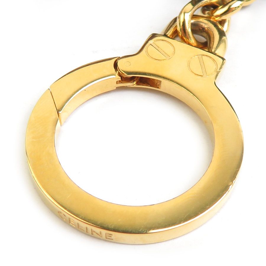 セリーヌ CELINE チャーム マイクロ バーティカル カバ 未使用級