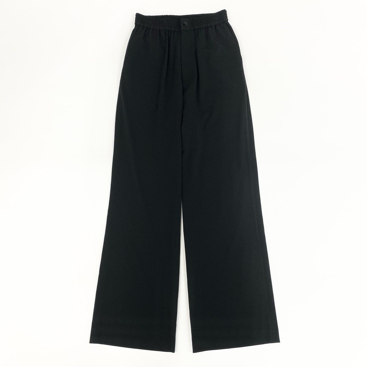 63g4 HYKE ハイク 2025SS STRETCH WIDE LEG PANTS ストレッチワイド  