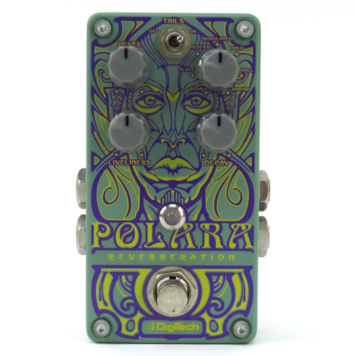 DigiTech Polara Reverberation 中古良品 Digitech Polara Reverberation Stereo Reverb Effects Pedal