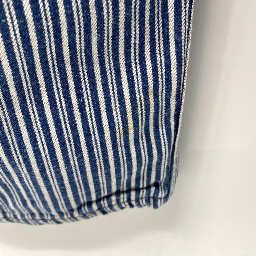 ヒッコリーストライプオーバーオール ビッグマック