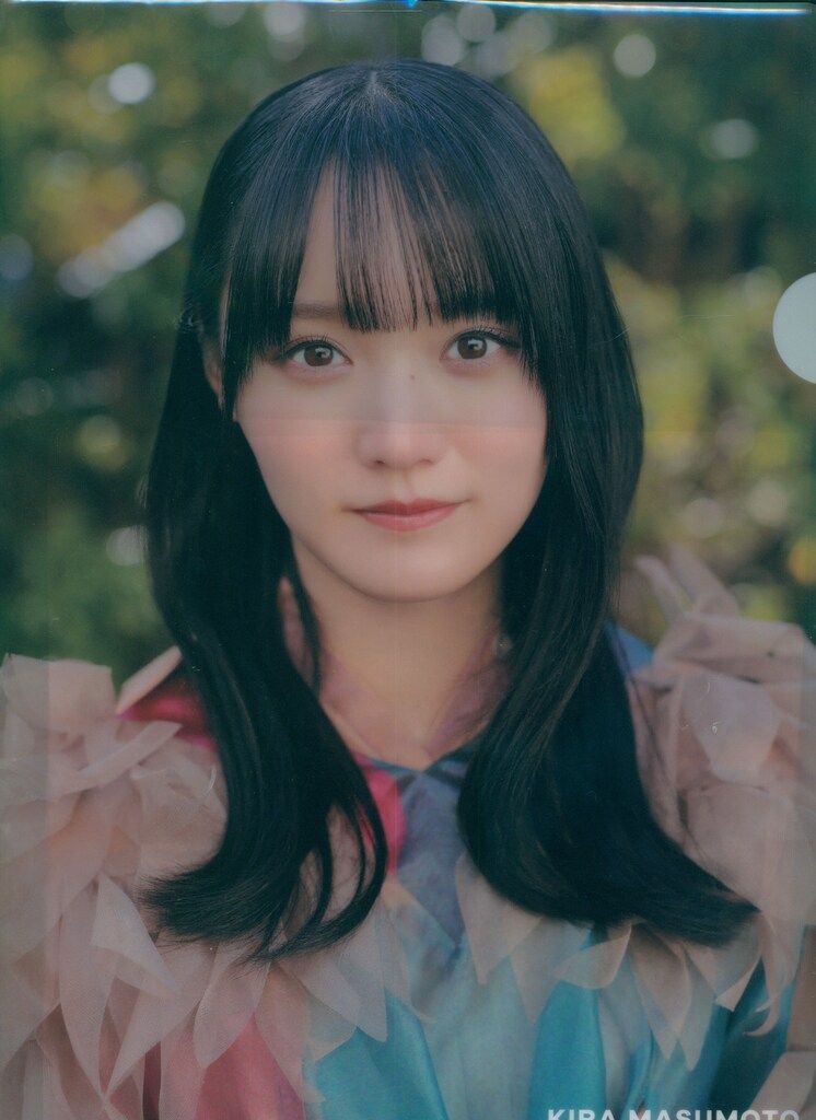 櫻坂46 11th Single BACKS LIVE!! 増本綺良 クリアファイル