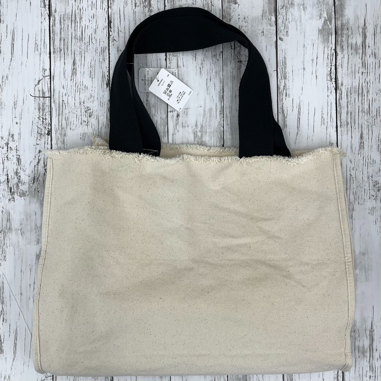 Peter Do トートバッグ Peter Do ピータードゥー CLASSIC TOTE BAG IVORY ロゴ 刺繍