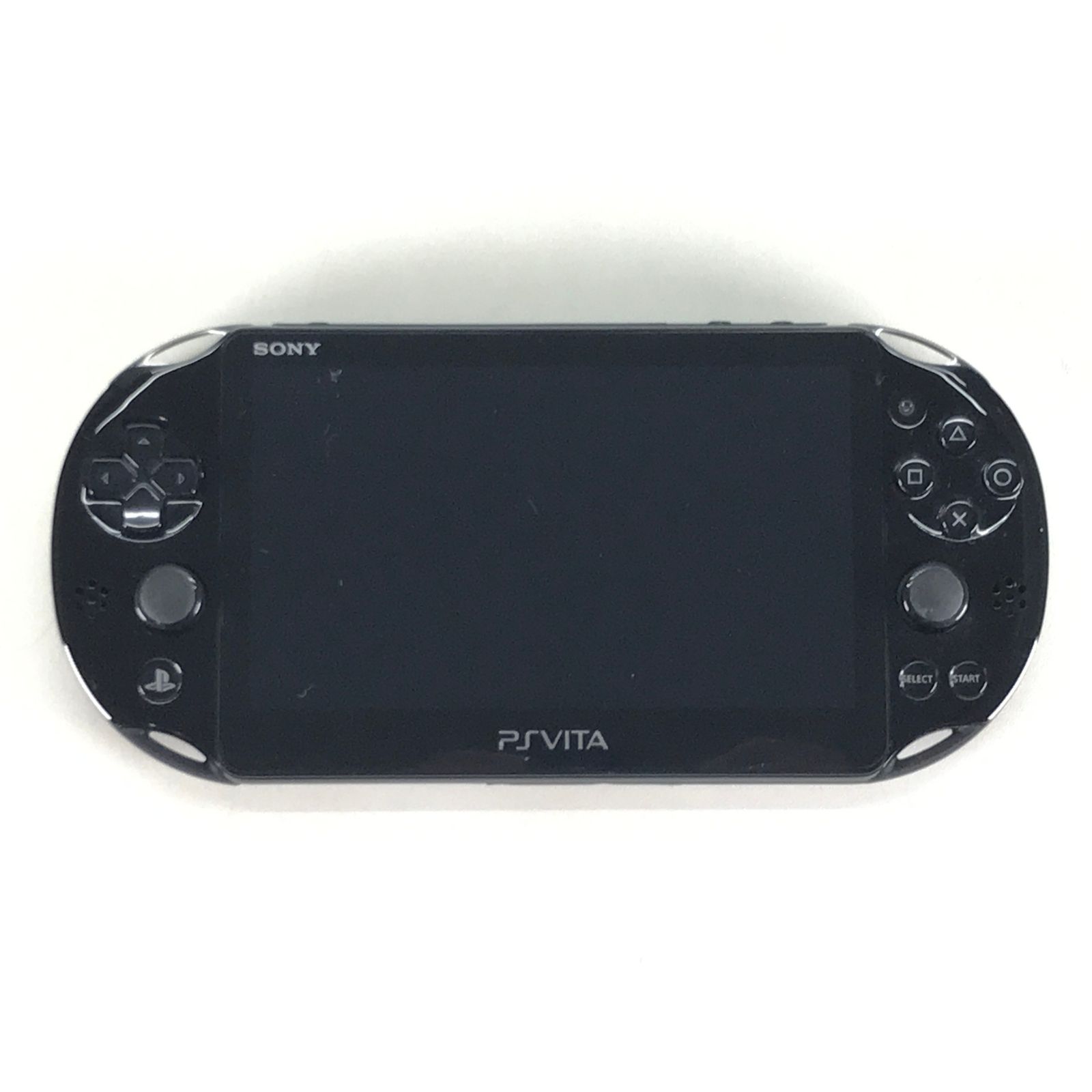 □SONY ゲーム機本体 PlayStation Vita Wi-Fiモデル ブラック PCH-2000ZA11 動作未 ジャンク品