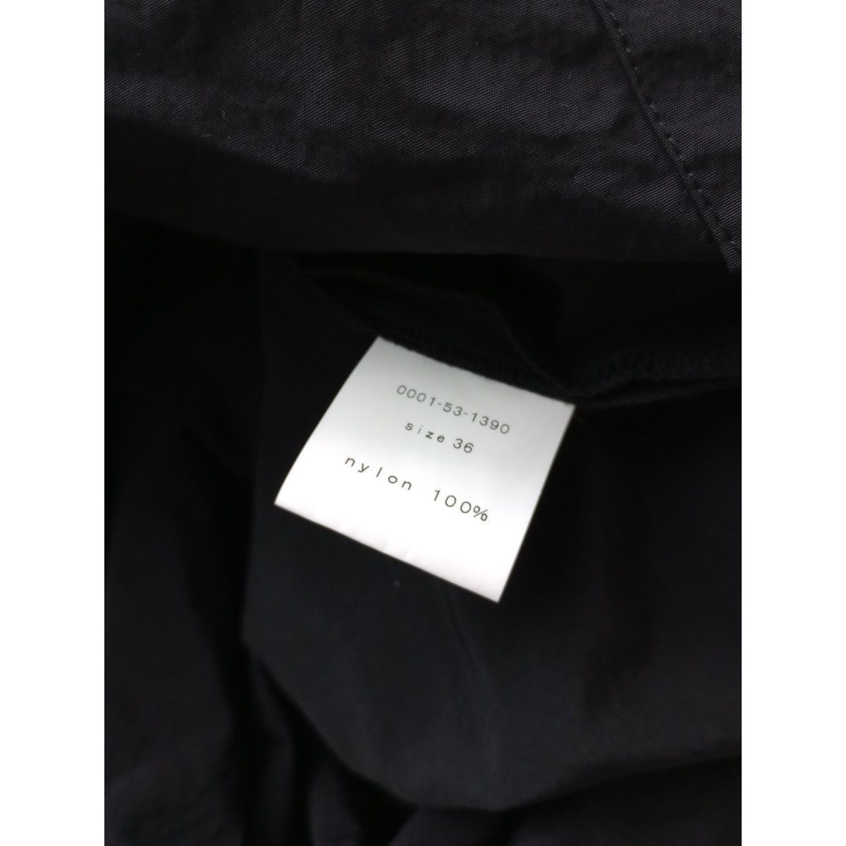 aere アエレ no sleeve nylon coat ノースリーブコート aere アエレno sleeve nylon coat ナイロンコート黒