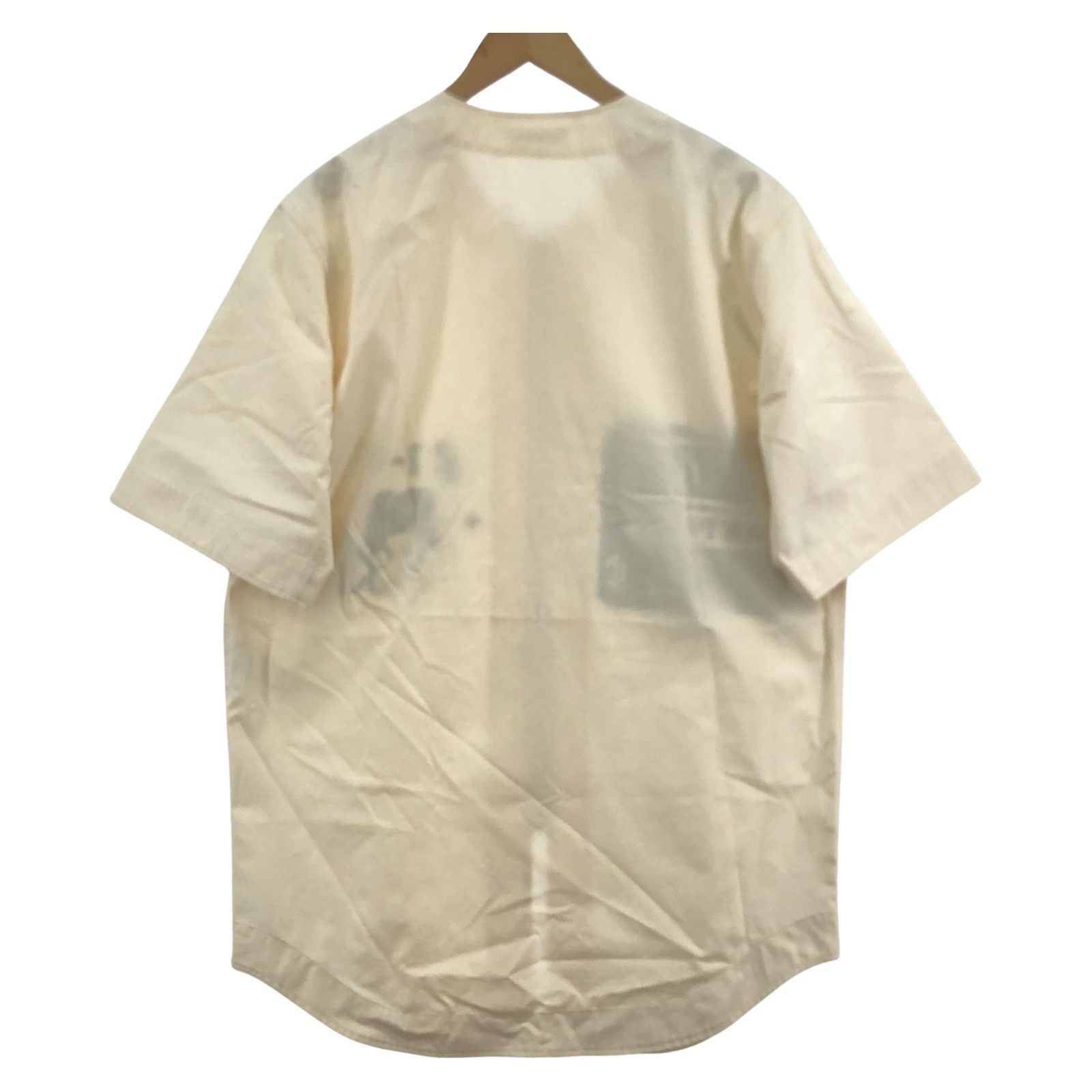 JIL SANDER 22ss Patched Baseball Shirt 46 ホワイト - メルカリ