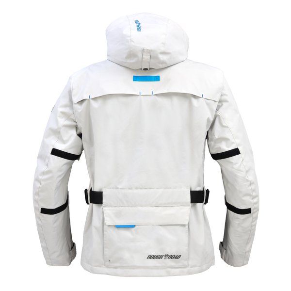 ROUGH-ROAD ラフアンドロード ウォーターシールドコマンドジャケット ブライトシルバー-XL RR7252BT-SV5 2660198