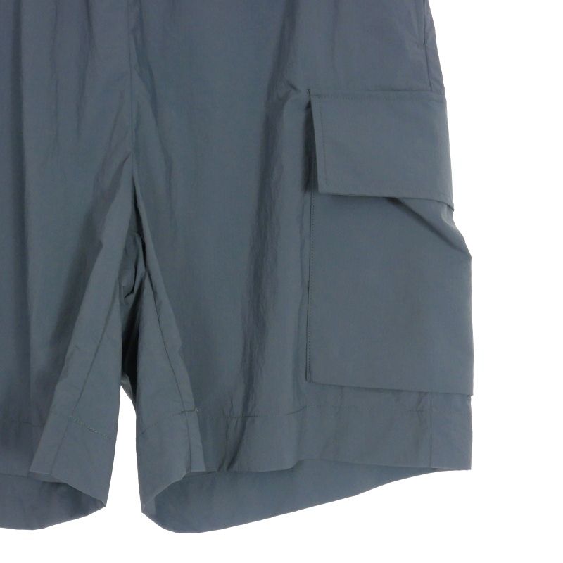 アンデコレイテッド UNDECORATED リサイクルナイロン ポケット ショートパンツ ショーツ 3 ブルー 青 UDS24403 - メルカリ