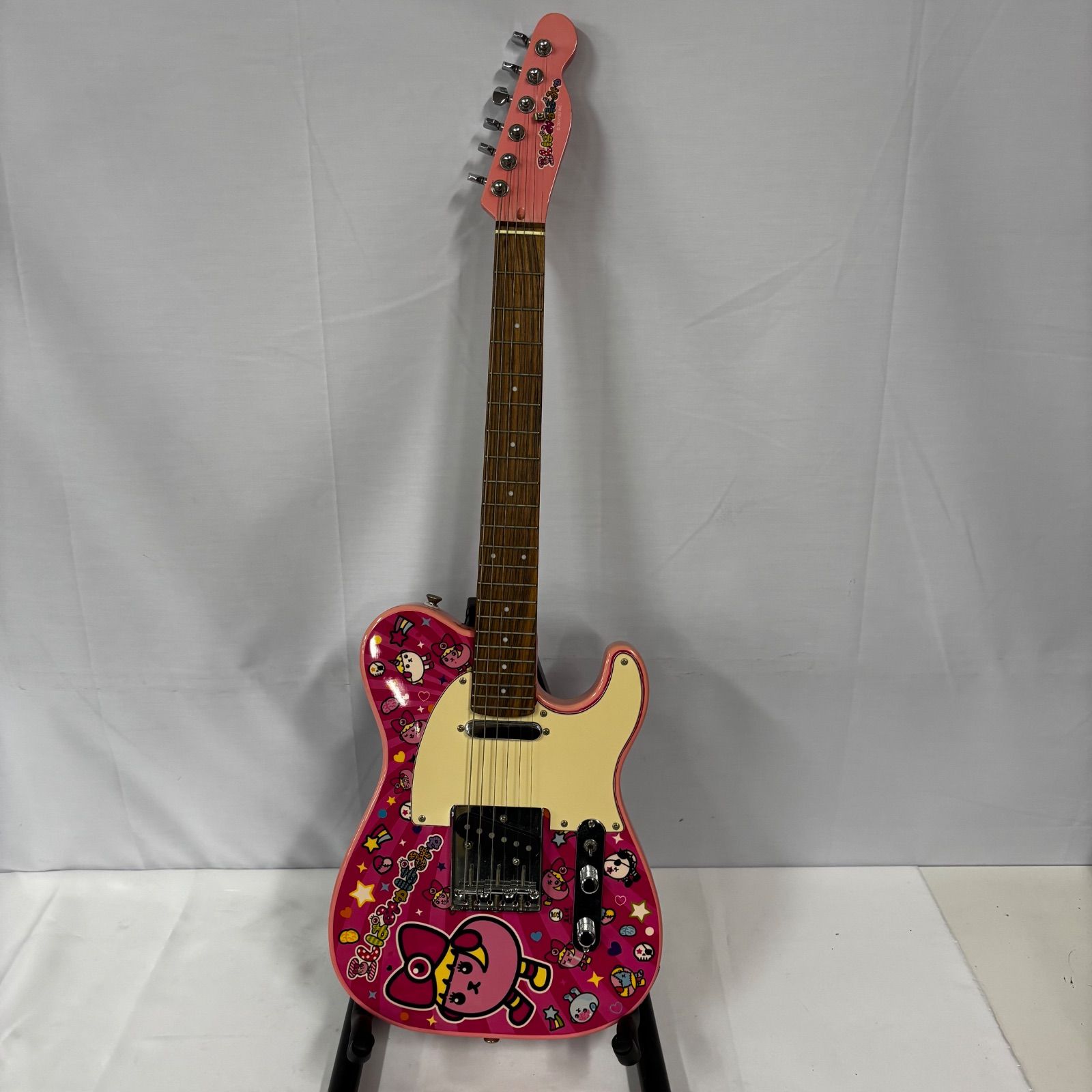 豆しぱみゅぱみゅ ミニギター ミニテレキャスター 豆しばきゃりーぱみゅぱみゅ