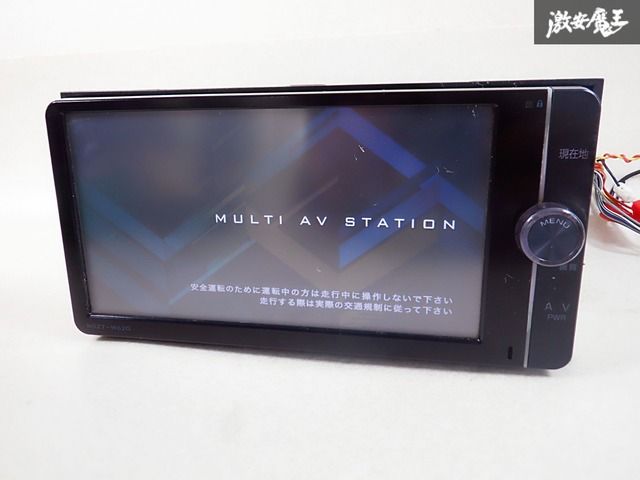 保証付 動作OK】 トヨタ純正 SDナビ メモリーナビ NSZT-W62G