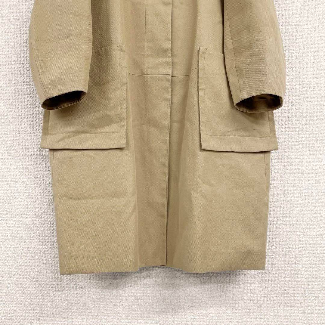 DRAWER コットンシルクノーカラーコート 【公式通販】