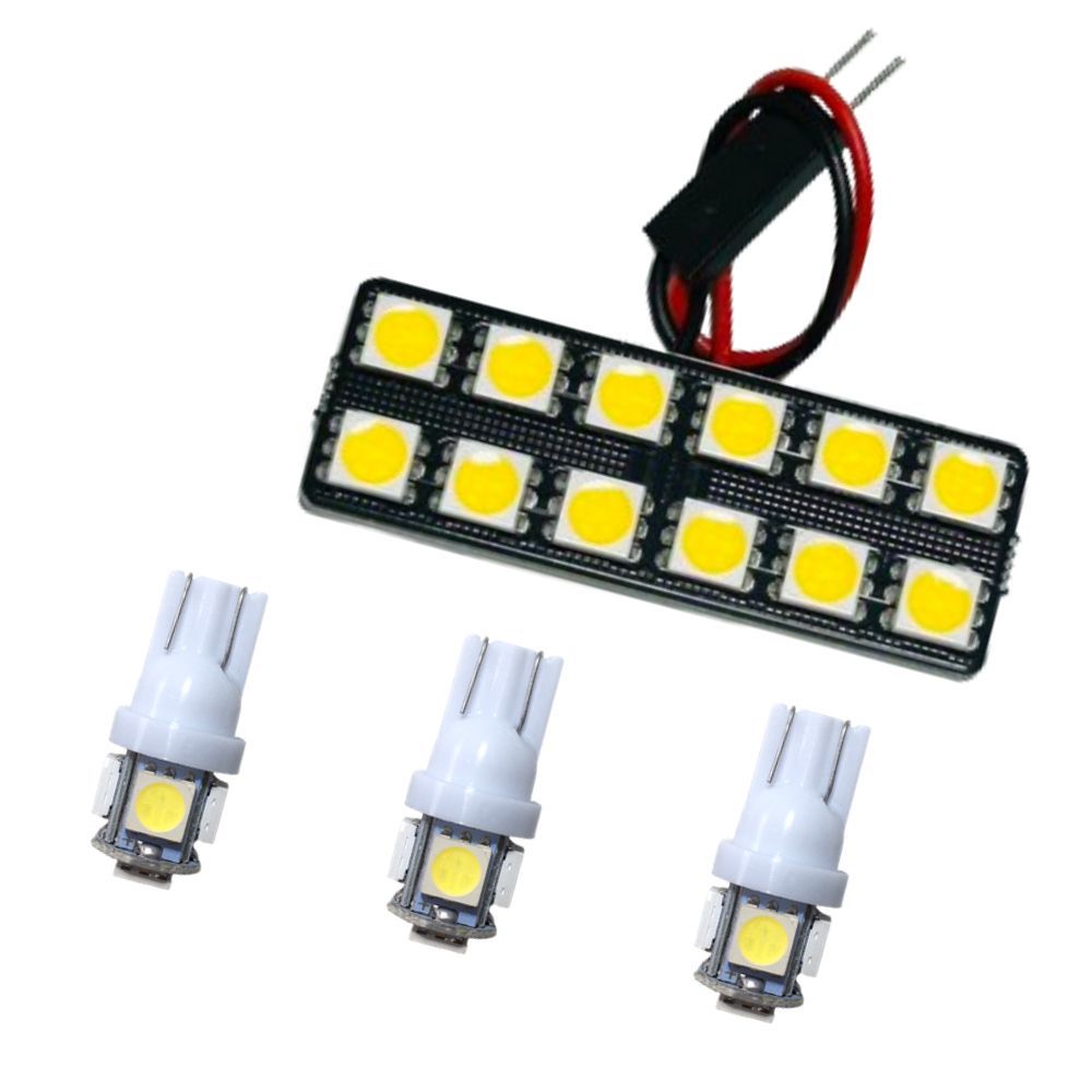 ルークスハイウェイスター LED ルームランプ B44A B45A B47A B48A [令和2.3～] 日産 4点セット 室内灯 カスタム パーツ  車内灯 ホワイト 車検対応 AmeCanJapan