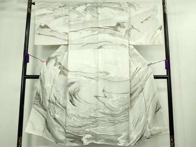 平和屋着物■極上　男性　訪問着　墨流し文様　逸品　DZAA9382kh5 平和屋着物□極上 男性 訪問着 墨流し文様 逸品 DZAA9382kh5 - メルカリ