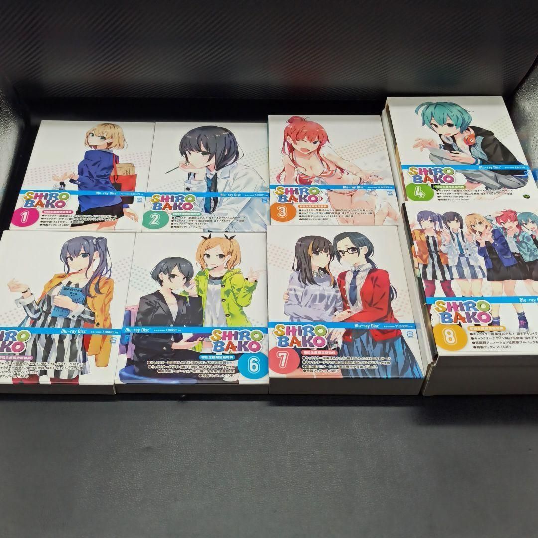 SHIROBAKO 1～８ Blu-ray版〈初回生産限定版〉　全巻セット