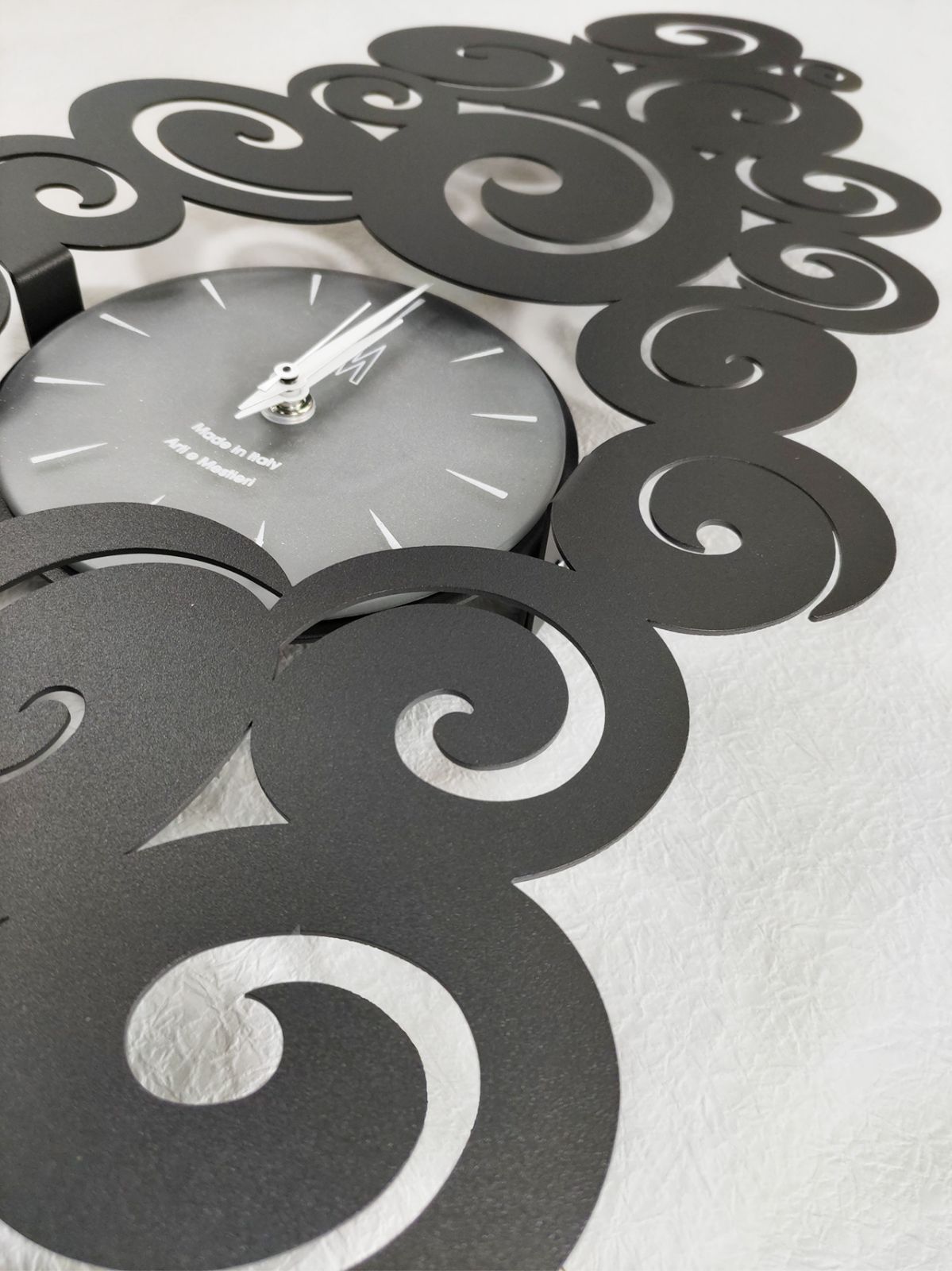 Arti e Mestieri RICCIOLI 掛け時計 壁掛け時計 輸入インテリア うずまきカール 2625-71