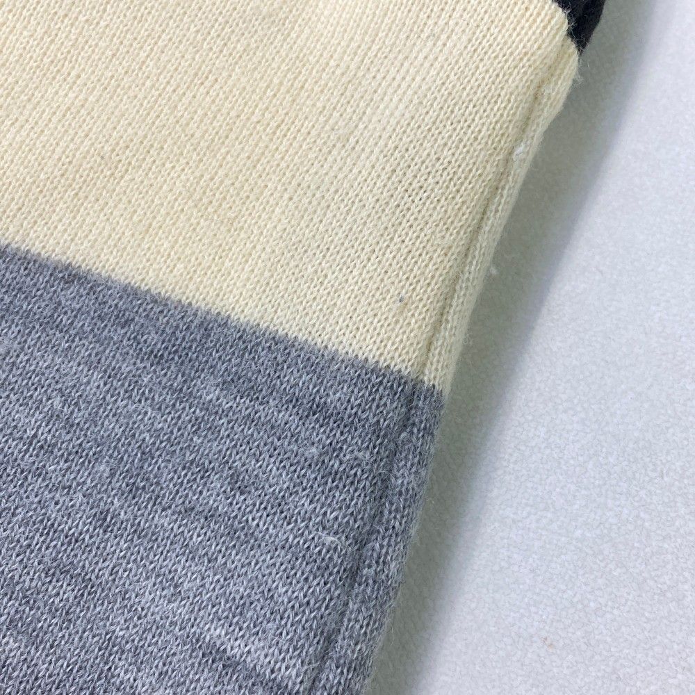 サイズ：38 ARCHIVIO アルチビオ ニットスカート ボーダー柄