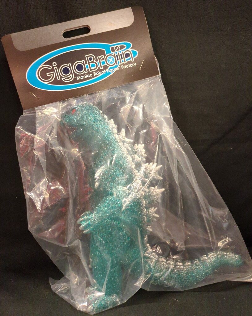 ギガブレイン 大戦争ゴジラ クリア緑 金