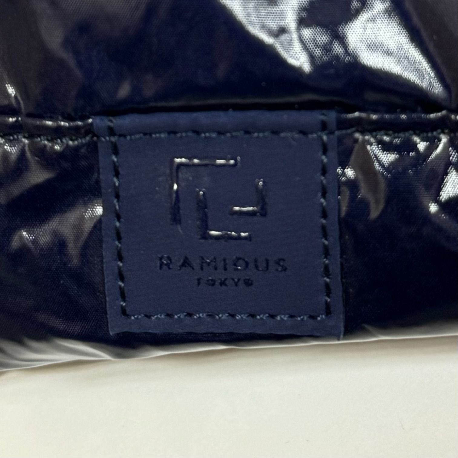 定価15400円 RAMIDUS MIRAGE NAVY SHOULDER POUCH ショルダーポーチ