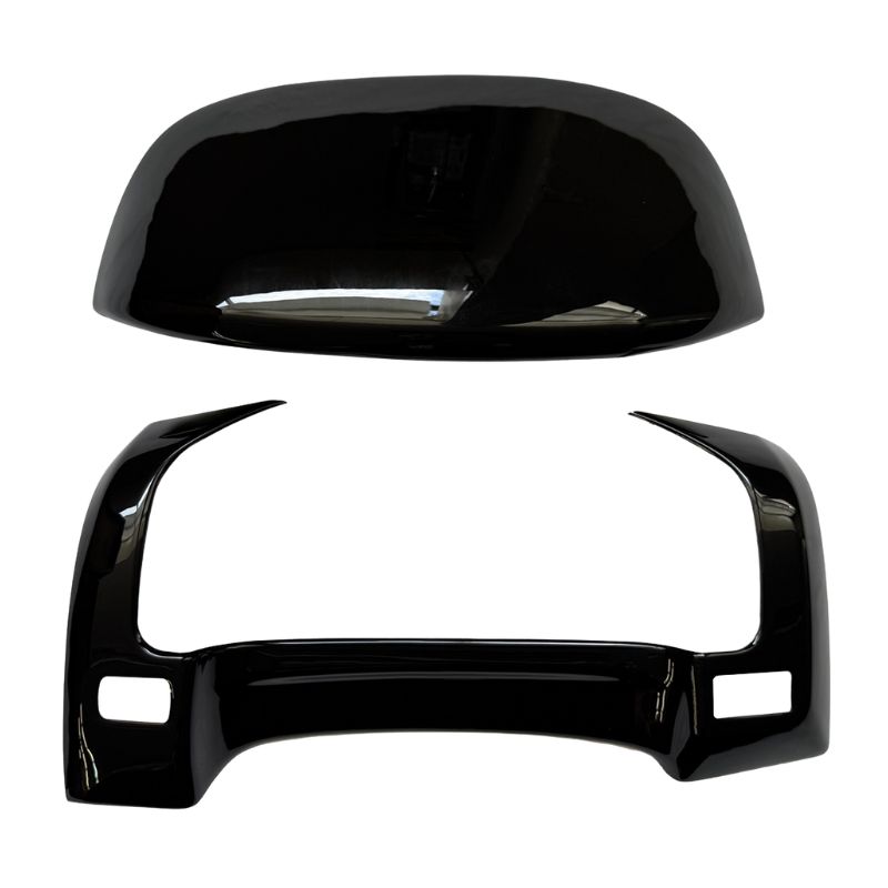 現行型NV200 ピアノブラック 3Dインテリアパネル メーターパネル2Pセット NV200バネット M20系 後期 R6|7- YourParts e0214 車 カスタム パーツ 内装