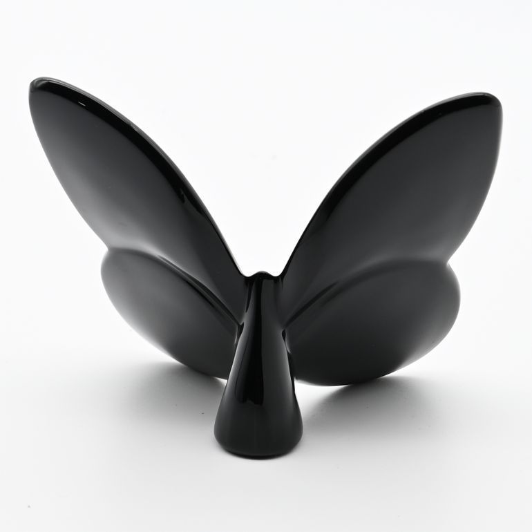 新品 バカラ クリスタルフィギュア ラッキーバタフライ パピヨン