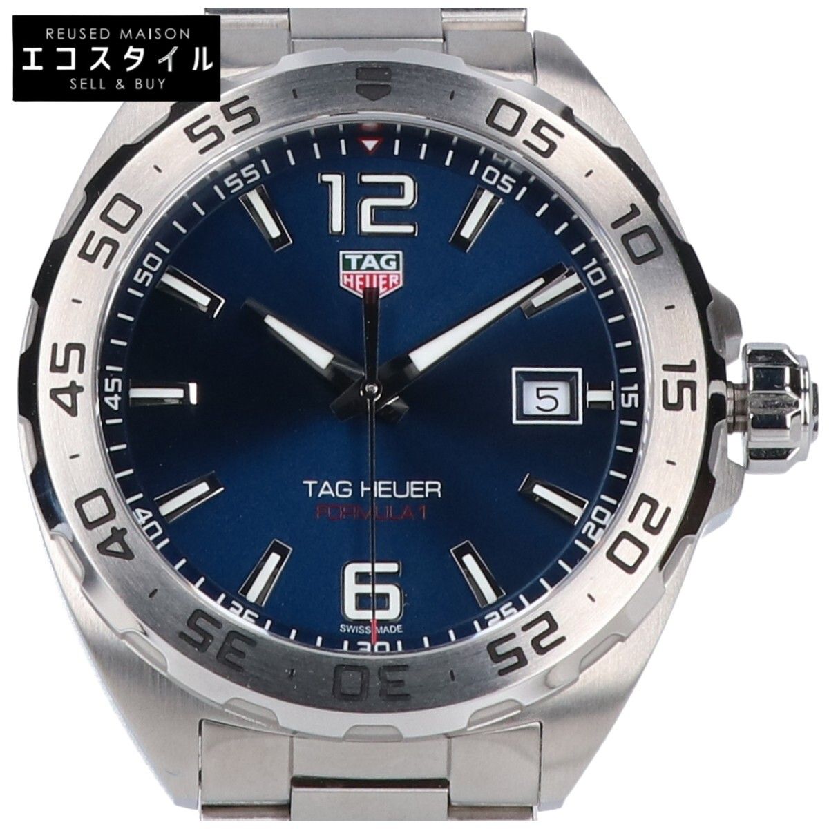TAG HEUER タグホイヤー 新品同様 WAZ1118.BA0875 フォーミュラ1 デイト クオーツ