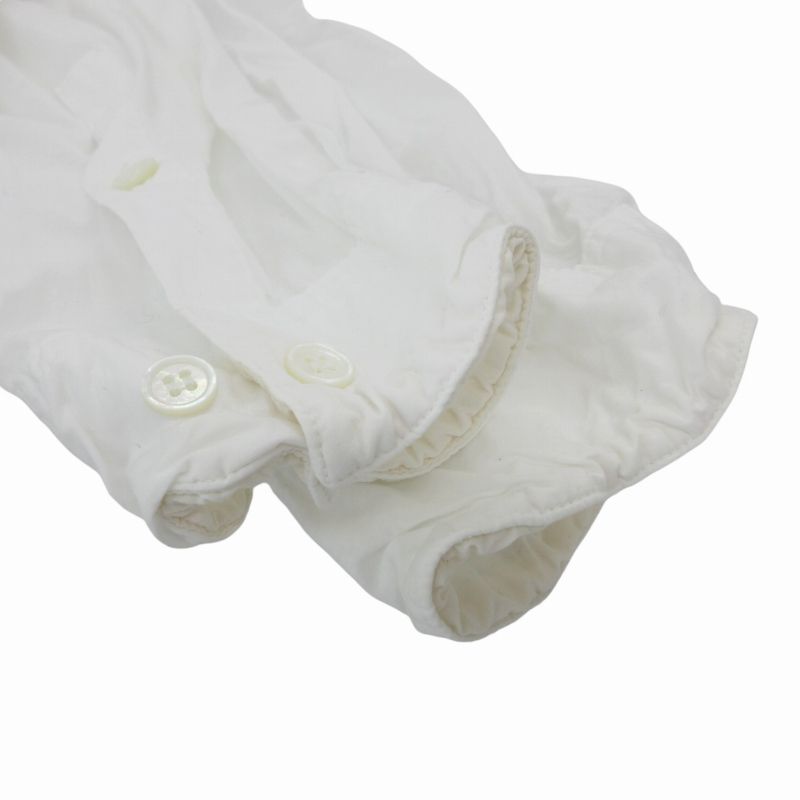 アンダーカバーイズム UNDERCOVERISM GILAPPLE刺繍シャツ 裏縮絨 長袖