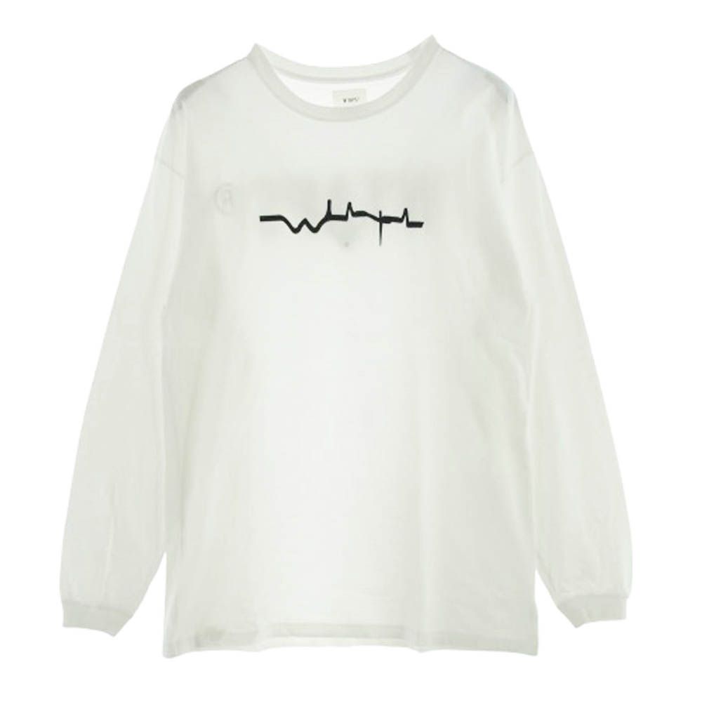 WTAPS ダブルタップス 21AW VIBES SCREEN L/S TEE ロゴプリント