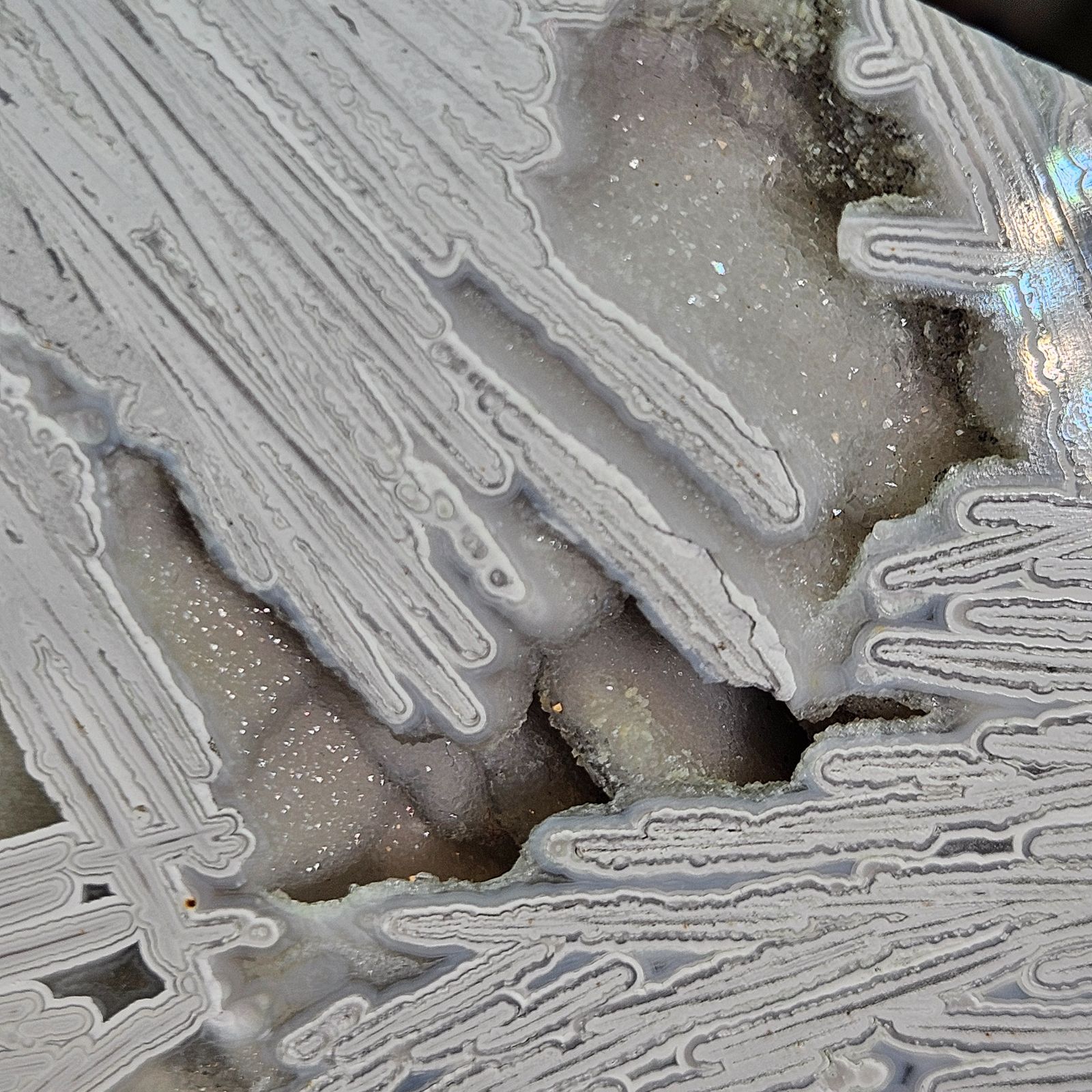 激レア✨ホワイトメキシカンクレイジーレースアゲート✨プレート